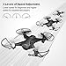 tech rc Mini Drone with Camera, WiFi FPV Quadcopter Drone, Long Flight Time with 2 Batteries, Auto Hovering, Headless Mode, One-Key Flight, App Control Available Toy Drone for Kids and Beginners