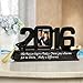 Class of 2016 - Graduation Picture Frame With Hat And Tassel, Tabletop, Black