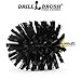 Cleaning Supplies for BBQ: Ultra Stiff Black Nylon Grill Brush, Electric Spin Scrubber for Effective Grill Cleaning - Concrete Brush - BBQ Grill Brush - Graffiti Remover - Pellet Smoker Accessories