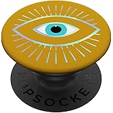 Rainbow Evil Eye Orange PopSockets Adhesive PopGrip