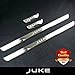Weigesi Stainless Steel Door Sill Protector Scuff Plate Cover Trim for Nissan Juke 2010-2020 Accessories Door Sills