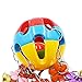 Bird Parrot Toy Colorful Bird Ball with Bell for Cage Bird Chew Toy Playing Training Ball Hanging Toy for Small Parakeets Cockatiels, Conures, Macaws, Parrots, Love Birds, Finchesthumb 3