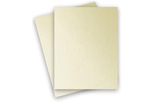 2PBASICS Stardream Metallic - 8.5X11 Paper - OPAL - 81lb Text (120gsm) - 25 PK