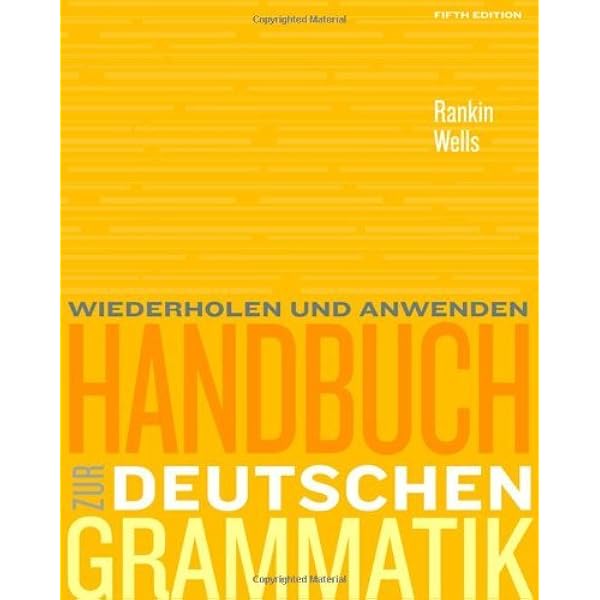 Amazon.com: Handbuch zur deutschen Grammatik (World Languages