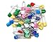 Plastic Head Baby Safety Pins Safety Locking Baby Cloth Diaper Nappy Pins Pack of 50