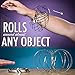 Flow Ring,Kinetic Spring Toy,3D Sculpture Ring Multi Sensory Fidget Toy
