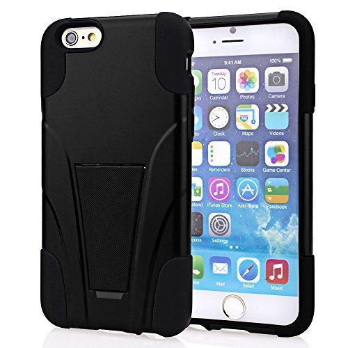 LG V10 Case, Vakoo [Heavy Duty] [ Drop Protection] Dual Layer TPU and PC Back Cell Phone Case for LG V10 Smartphone (kickstand)