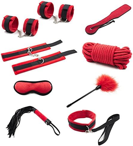 Soft Red 12/pc Cosplay Emo Gothic Costume Set