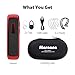 Bluetooth Headset, Marnana Wireless Earpiece with 18+ Hours Playtime,Lightweight Earbud w/Noise Cancelling Mic Hands-free Calls for iPhone Samsung Android Mobile Cell Phone Tablet Office Truck Driver