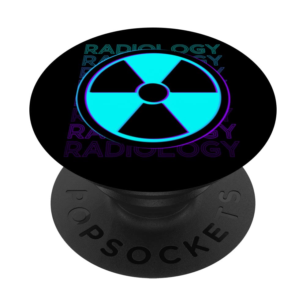 Radiology Radiologist Rad Tech Retro PopSockets Swappable PopGrip