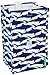 Lunchskins Reusable Lunch Tote, Navy Blue Shark