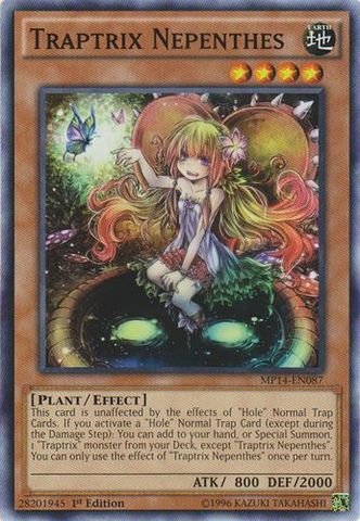 Yu-Gi-Oh! - Traptrix Nepenthes (MP14-EN087) - Mega Pack 2014 - 1st Edition - Common