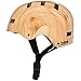 Retrospec Dakota Bicycle / Skateboard Helmet for Adults - Commuter, Bike, Skate, Scooter, Longboard & Incline Skating - Impact Resistant & Premium Ventilation- Matte Wood Grain