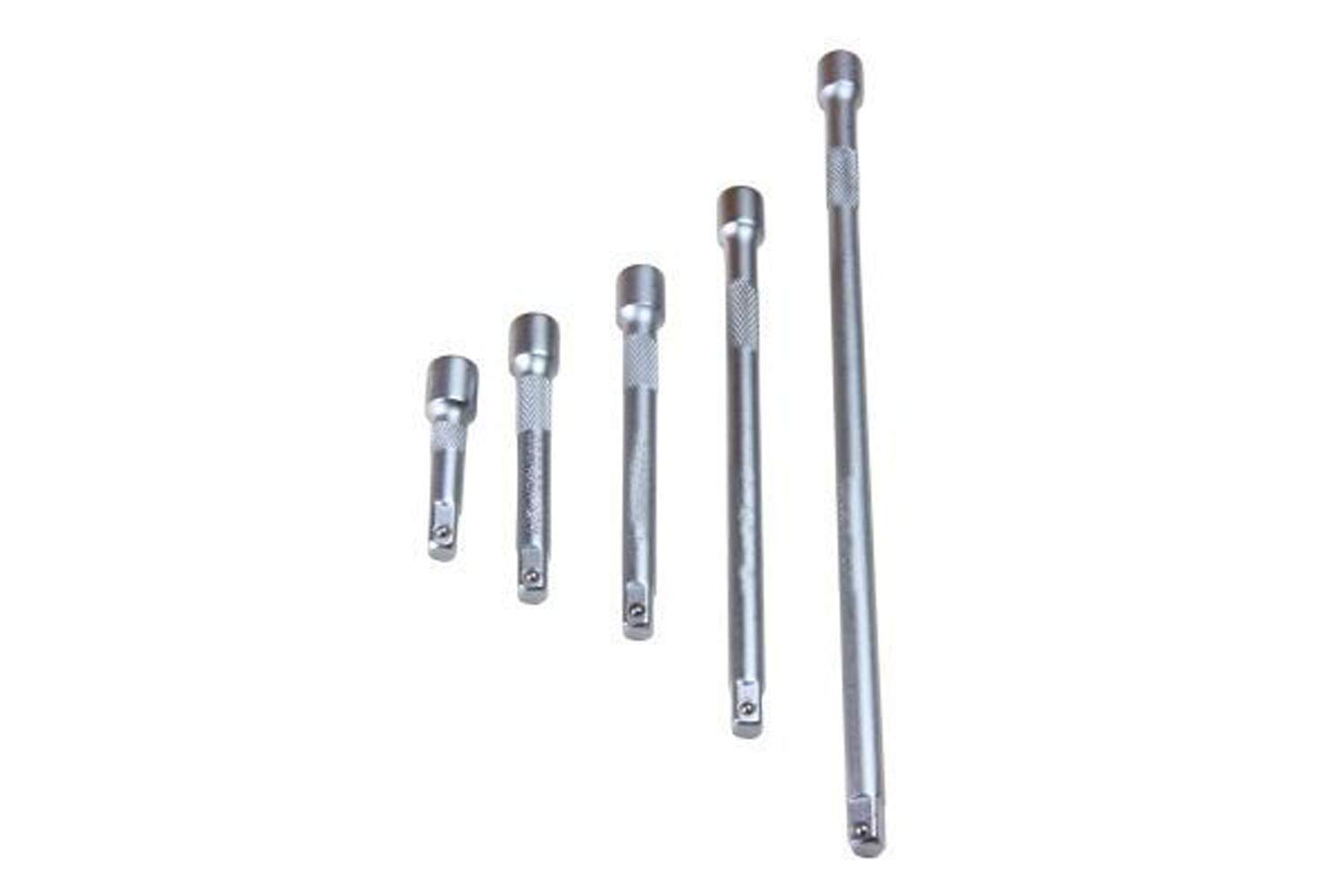 BERGEN 5pc 1/4''dr Extension Bar Set B4014 50 75 100 150 225mm