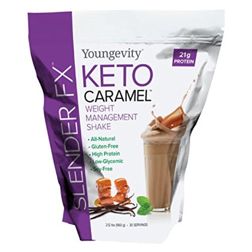 Nutritional Weight Management Shake Keto Caramel Slender FX 2.12 Lbs