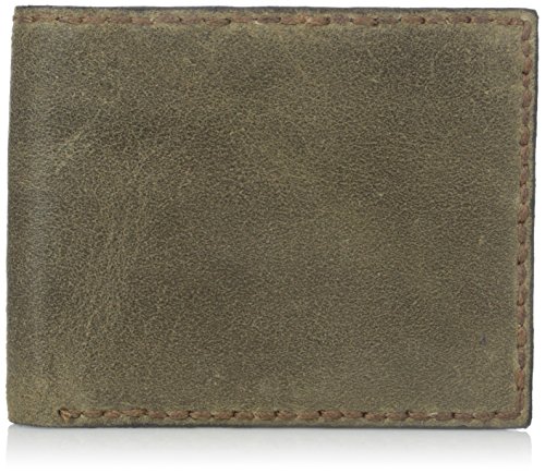 John Varvatos Star USA Men s Brooklyn Bifold Wallet, Olive, One Size
