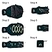 CLEVER BEES Outdoor Water Resistant Hiking Backpack