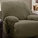 Stretch Sensations 849203012232 Newport Jumbo Recliner Stretch Slipcover, Sage