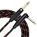 KLIQ Guitar Instrument Cable, 20 Ft - Custom Series with Premium Rean-Neutrik 1/4