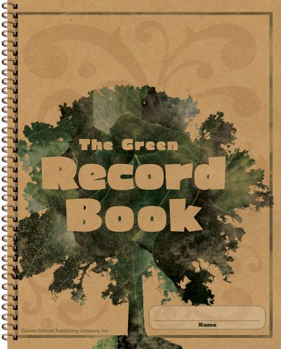 Carson Dellosa The Green Record Book Record/Plan Book (104301) Carson Dellosa The Green Record Book Record/Plan Book (104301)