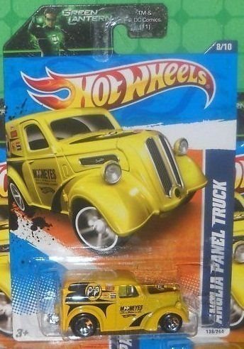 Hot Wheels Silver Ford Anglia Panel Truck 8 of 10 2011