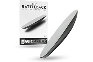 Magic Makers The Rattleback, Physics Toy, Real Metal Alloy Collector's Edition