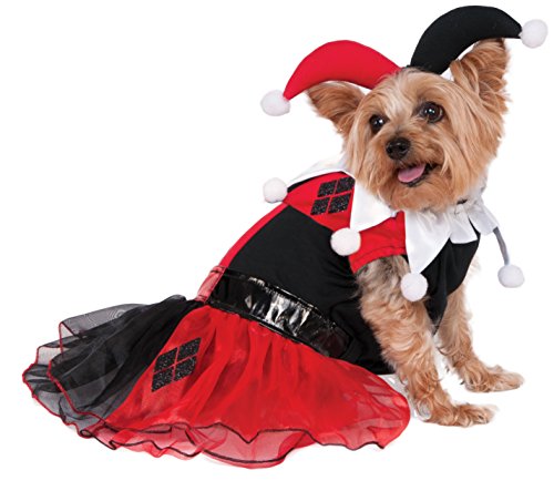 Rubies Costume DC Comics Harley Quinn Pet Costume, Large