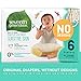 Seventh Generation Baby Diapers for Sensitive Skin, Plain Unprinted, Size 6, 100 Count (Packaging May Vary)