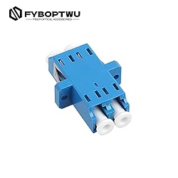 fyboptwu - 50 pcs LC Fiber Optic Coupler Adapter LC