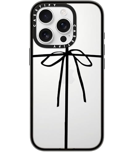 Casetify iPhone16pro インパクトケース 黒 ピンクリボン Casetify iPhone16pro インパクトケース 黒 ピンクリボン Amazon