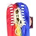 iCos Synthetic Long Straight Rainbow Claw Jaw Ponytail Clip In On Hair Extensions Hairpieces for Women