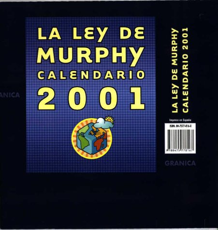 Calendario 2001: La ley de Murphy by