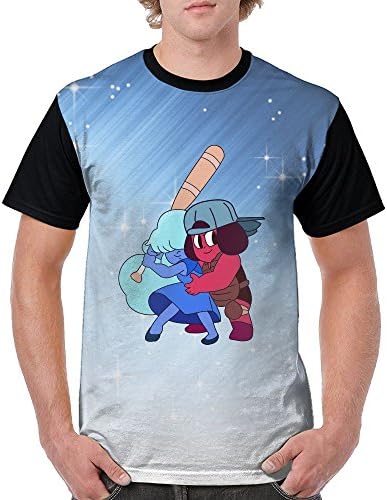 Cartoon Baseball Punk Hipster Comfort Premium Slim Shirt For Mens