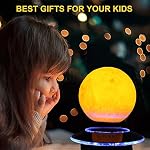 513WYB14JVL. SS150 VGAzer-Magnetic-Levitating-Moon-Lamp-Night-Light-Floating-and-Spinning-in-Air-Freely-with-Gradually-Changing-LED-Lights-Between-Yellow-and-White-for-HomeOffice-DecorUnique-Holiday-GiftsNight-Light