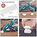 Hot Glue Gun, WEIO Full Size (Not Mini) 60/100W Dual Power Hot Melt Glue Heavy Duty High Temp Melt Glue Gun Kit with 15 Pcs Premium Glue Sticks for Arts, Craft Projects &Sealing Finger Cap