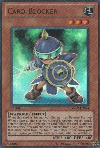 Yu-Gi-Oh! - Card Blocker (LCGX-EN044) - Legendary Collection 2 - 1st Edition - Ultra Rare