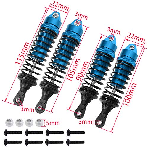 Hobbypark Shock Absorber Assembled Front & Rear Shocks Replace 5862 for