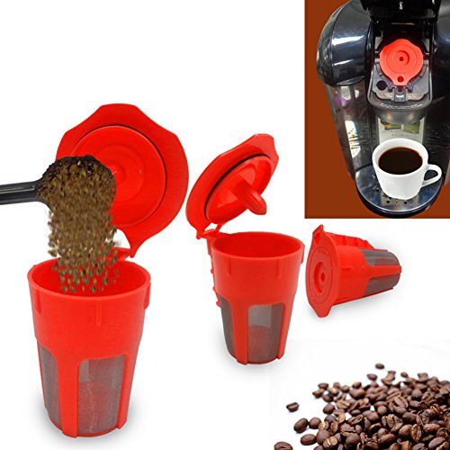 Seahome PP Plastic Coffee Filter Mug Capsule Cup Mesh Strainer Green Tea Percolator Reusable for Every Coffee - Thumbnail 4