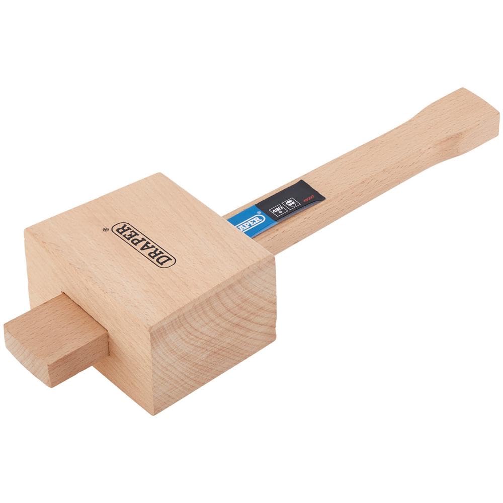 Draper 45237 Expert Beech Wood Mallet, 480g , Wood
