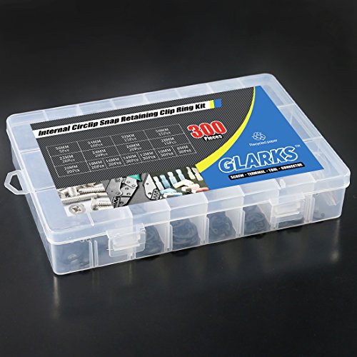 6 Glarks+Internal+Circlips+Retaining+Assortment