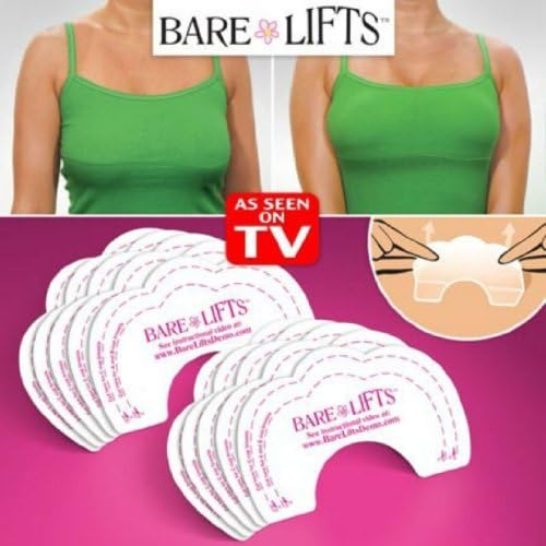 Bare Lifts Instant Breast Lift Bring Push It Up Breast Bust Shaper Bra Tape 20 Pack