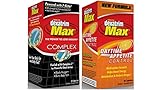 DEXATRIM MAX Set of 2 Kinds 60 Capsules (Each) 1 Dexatrim MAX Daytime Appetite Control 60/capsules + 1 Dexatrim MAX Complex 7 Powered with 7-keto 60/capsules, Fresh Lot, Fast & Free Shipping