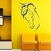 Yosoo Horse Head Wall Sticker Removable Wall Decals DIY Art Mural Home Kitchen Living Room Bedroom Wall Door Decoration