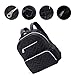 SoHo Blake Diaper Backback Bag 5Pc Chevron, Black