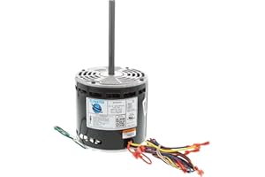 HC43AE117 - ClimaTek Upgraded Furnace Blower Motor 1/2 HP 115V Replaces Carrier Bryant Payne GE Genteq HC43AE117A HC43AE115 HC43AE115A