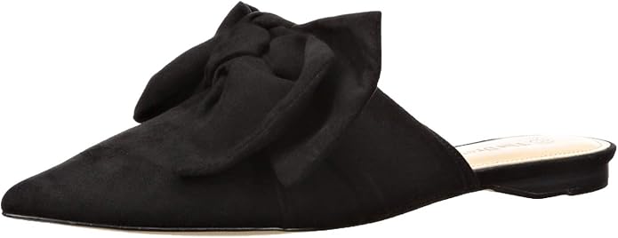 black mules flat