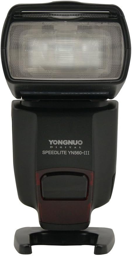 Yongnuo OEM YN-560 III Flash With Hot Shoe, Black - Image 4