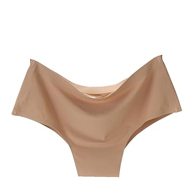 SANFASHION Damen Soft String Unterhose Seamless Lingerie Briefs Hipster Unterwäsche Höschen