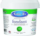 Satin Ice Vanilla Fondant Green 2 lb