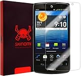 Skinomi® TechSkin - Pantech Discover 4G Screen Protector Premium HD Clear Film with Lifetime Replacement Warranty / Ultra High Definition Invisible and Anti-Bubble Crystal Shield - Retail Packaging (Model(s): P9090)